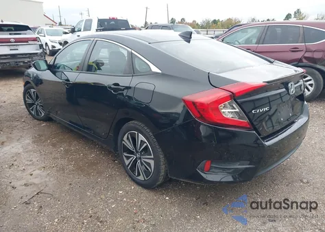 2016 Honda Civic Ex-T from USA, damaged, VIN 19XFC1F34GE030774